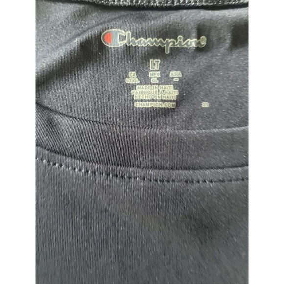 Champion Men's Tank‎ Top LT Large Tall Navy Blue Wicking Sport Muscle Shirt NWT - Picture 4 of 5